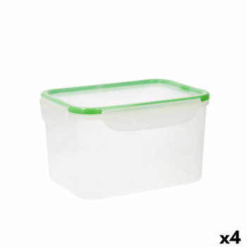Katlakivi eraldamise kassett Quid Greenery 2,8 L Läbipaistev Plastmass (4 Ühikut) (Pack 4x)