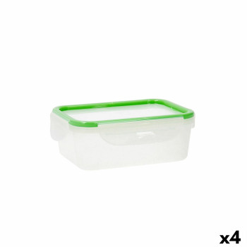 Katlakivi eraldamise kassett Quid Greenery 1 L Läbipaistev Plastmass 13 x 18 x 6,8 cm - 1 L (4 Ühikut) (Pack 4x)