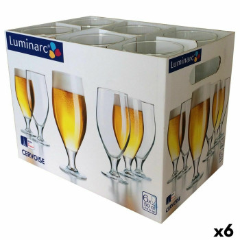 Õlleklaas Luminarc Spirit Bar Läbipaistev Klaas 500 ml 6 Ühikut (Pack 6x)