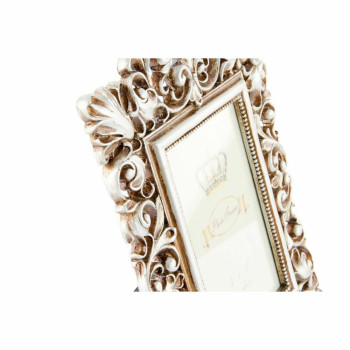 Фото рамка DKD Home Decor 18 x 2 x 25 cm Позолоченный Смола Shabby Chic
