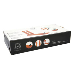 Koka Šķiņķa Turētājs Quid Teruel Koks koks un metāls (44,5 x 18 x 33 cm)