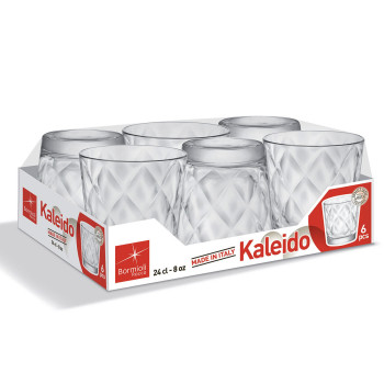 Klaaside komplekt Bormioli Rocco Kaleido Klaas 250 ml