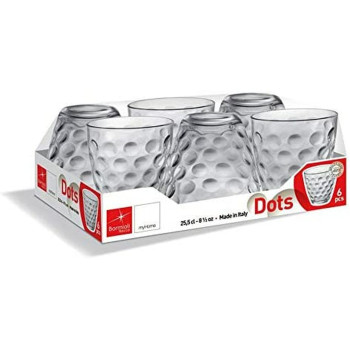 Klaaside komplekt Bormioli Rocco Dots Klaas 250 ml