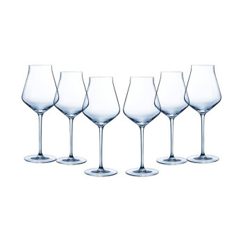 Veiniklaas Chef & Sommelier Soft Reveal Läbipaistev Klaas 6 Ühikut (400 ml)