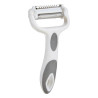Peeler Kinvara CK51327 White Grey Stainless steel polypropylene TPR 12 x 3 x 22 cm 3-in-1 (12 Units)