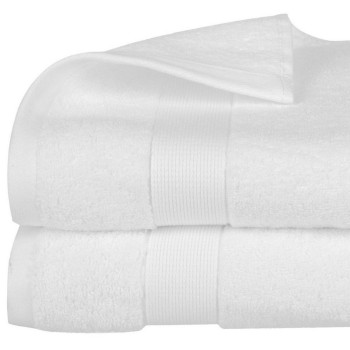 Vannas dvielis Atmosphera Kokvilna Balts 450 g/m² (70 x 130 cm),,,
