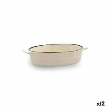 Kastrolis Quid Cocco Balts Keramika 18 x 11 x 4 cm (12 gb.) (Pack 12x)