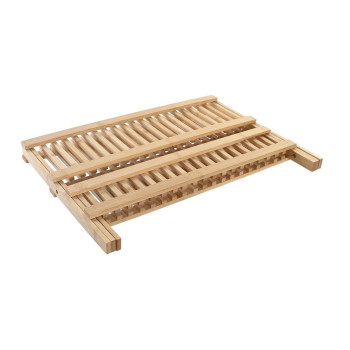 Складная кухонная сушилка DKD Home Decor 42 x 27,5 x 38 cm Натуральный
