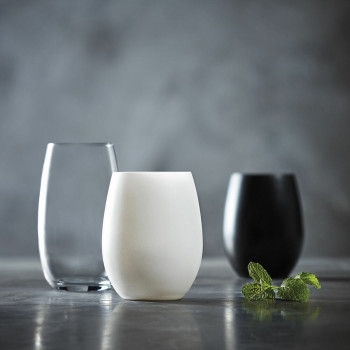 Klaaside komplekt Chef&Sommelier PRIMARY WHITE Valge Klaas 360 ml 6 Tükid, osad