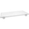 SADALES DĒLIS 50*30*2CM, WHITE , PLASTIC , EUROCEPPI