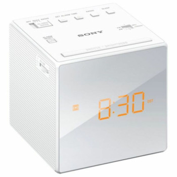 Радио с будильником Sony ICFC1W LED Белый