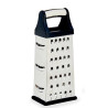 Grater Kinvara KT171464 Black Silver Stainless steel ABS TPR 9,5 x 21,5 x 6,7 cm (12 Units)