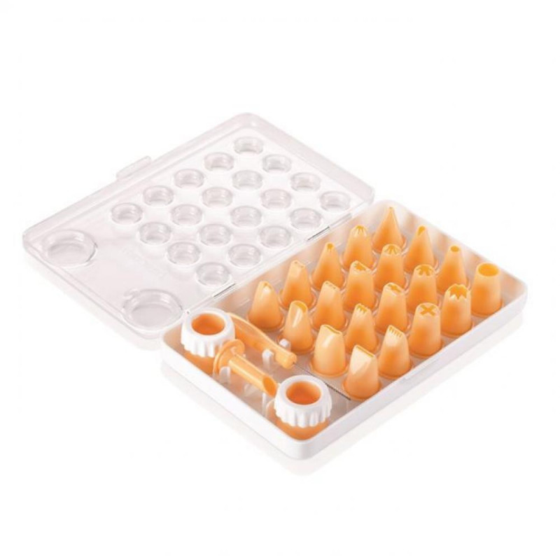 DELICIA KŪKU DEKORĒŠANAS UZGAĻU SET.21PC.., Tescoma