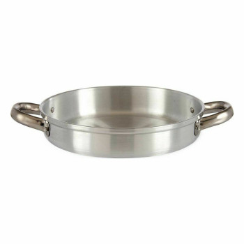 Pan Kinvara 100113 Silver Aluminium Ø 22 cm (12 Units)