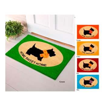 Durų kilimėlis EDM 74763 Žalia 60 x 40 cm Stačiakampis,,,