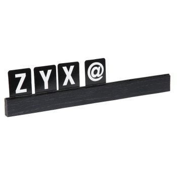 BURTU&amp;CIPARU SLIEDE, 4.5x3.2x25CM, black , PRIEDE, Contacto