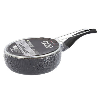 Frying pan with basket Quid Hydra Black Metal Bakelite