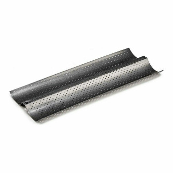 Prancūziško batono forma Kinvara CK62863-21 Tamsiai pilka Metalinis Anglies plienas 16 x 2,5 x 38 cm Duona (12 vnt.)