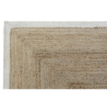 Kilimas DKD Home Decor Balta Šviesiai rudas Scandi 160 x 230 x 1 cm,,,