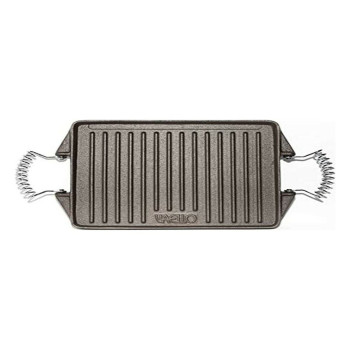 Grillpann Vaello Ristkülikukujuline Hall Malm (27 x 21 cm)