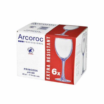 Veiniklaasid Arcoroc Princess 6 Ühikut 23 cl
