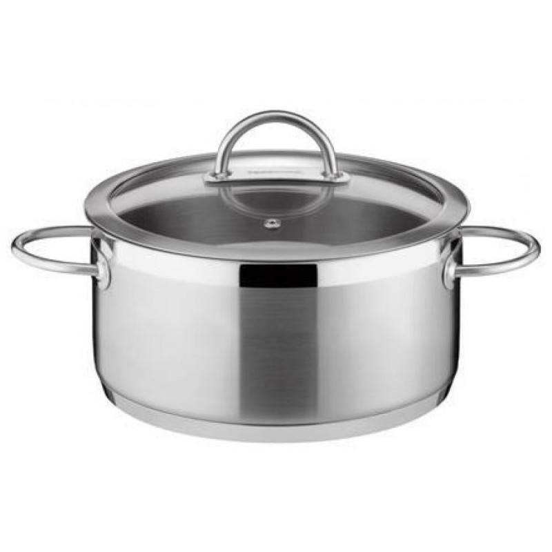 VISION PAN  22CM, 4L, AR COVER , NER.TĒR., FOR INDUCTION, Tescoma