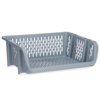 Овощная корзина Kinvara Q-SHELF-2 Серый полипропилен 30 x 13,5 x 38,7 cm (24 штук)
