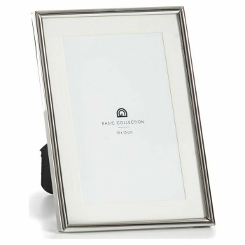 Fotoraam Kristall Hõbedane Teras (13,5 x 18 x 11 cm) (12 Ühikut),,,