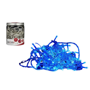 LED-tulede Pärg Krist+ 8M100LED-B 3,6 W Sinine 8 m 10 x 11 x 10 cm (6 Ühikut),,,