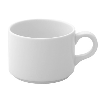 Tee- ja kohvitass Ariane Prime Valge 230 ml (12 Ühikut)