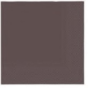 NAPKINS  33X33CM UNICOLOR CHOCOLATE, Paw Decor Collection