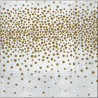 NAPKINS  33X33CM CONFETTI GOLD, Paw Decor Collection