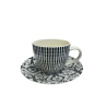GRACEWINS TEA   Cup  250ML AR APAKŠTASI 15CM, Claytan