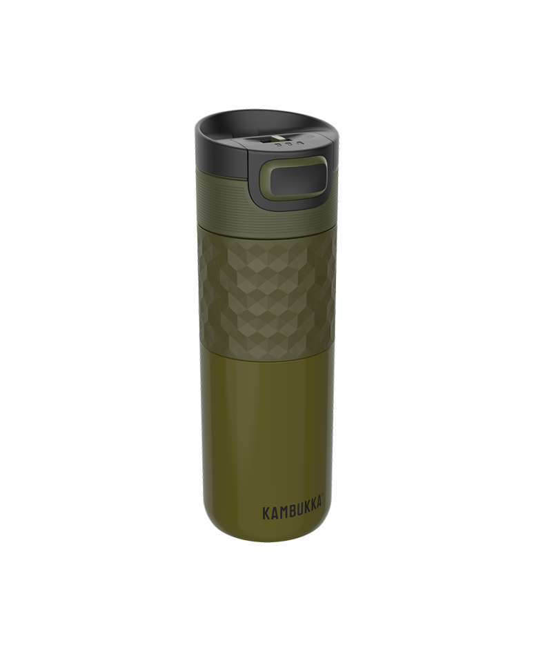 ETNA GRIP TERMOKRŪZE 500ML, HAKI KRĀSĀ, NER.TĒR., Kambukka