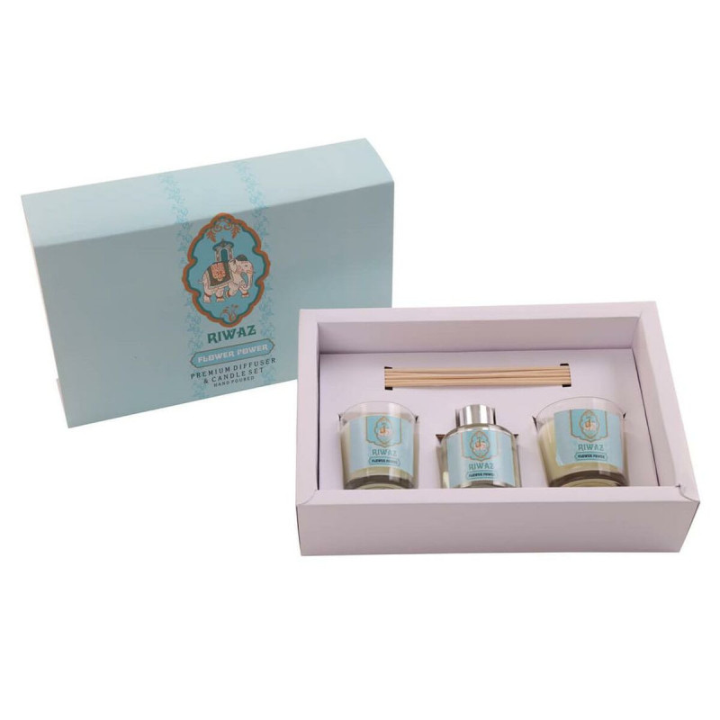 Candle Set DKD Home Decor (5 Units),,,