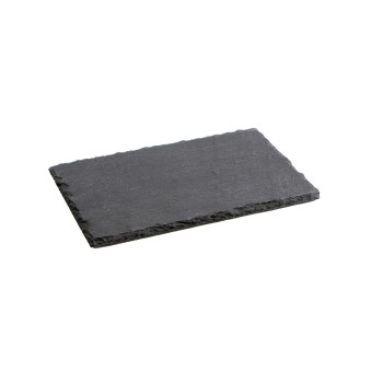 Kiltkivi Efektiga Keraamiline Kandik Quid Gastro Fresh Must (40 x 30 cm) (12 Ühikut)