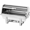 CLASSIC ROLL-TOP MARMĪTS AR ATVERAMU COVER , GN 1/1 65, 66x33.5x40CM, 9L INOX, Stalgast