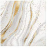NAPKINS  33x33CM GOLDED MARBLE, Paw Decor Collection