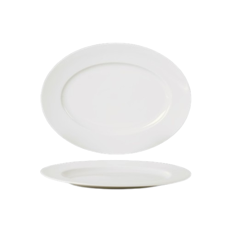 FINE PLUS OVĀLS ТАРЕЛКА  30CM, PORCELĀNS, Leela Baralee