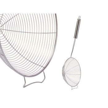 Skimmeris Kinvara KT121117A-19.5CM Nerūsējošais tērauds 19 x 47,5 x 6,5 cm (24 gb.)