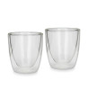 Set of 2 Double Wall Glasses 80 ml (Borosilicate Glass)