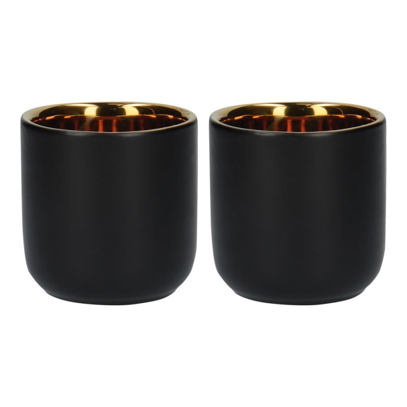 LA CAFETIÈRE black S DUBULTSIENU ESPRESSO Cup S 70ML 2PC.., KERAMIKA, La Cafetiere