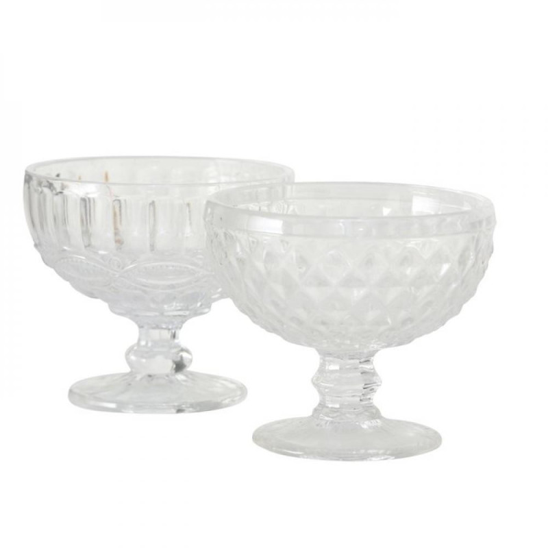 AURORA ЕМКОСТЬ  UZ НОЖКЕ  ПРОЗРАЧНЫЙ   12CM, 2 VEIDI, Boltze