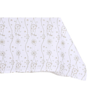 Staltiesė ir servetėlės DKD Home Decor 150 x 150 x 0,5 cm Mėlyna Ruda Balta (2 vnt.),,,