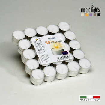 Набор свечей Magic Lights 50 Предметы Белый