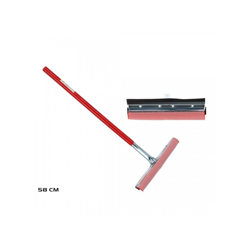 Valytuvas langams 58*24cm ar mediniu kotu