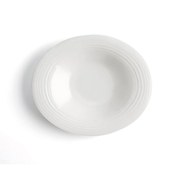 Dziļais šķīvis Ariane A'bordo Keramika Balts (Ø 29 cm) (6 gb.)
