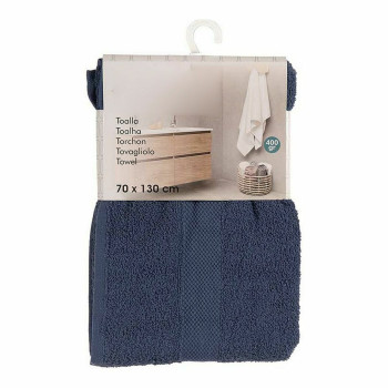 Bath towel Berilo 5313 Blue 80 % cotton 20 % Polyester 70 x 0,5 x 130 cm (3 Units),,,