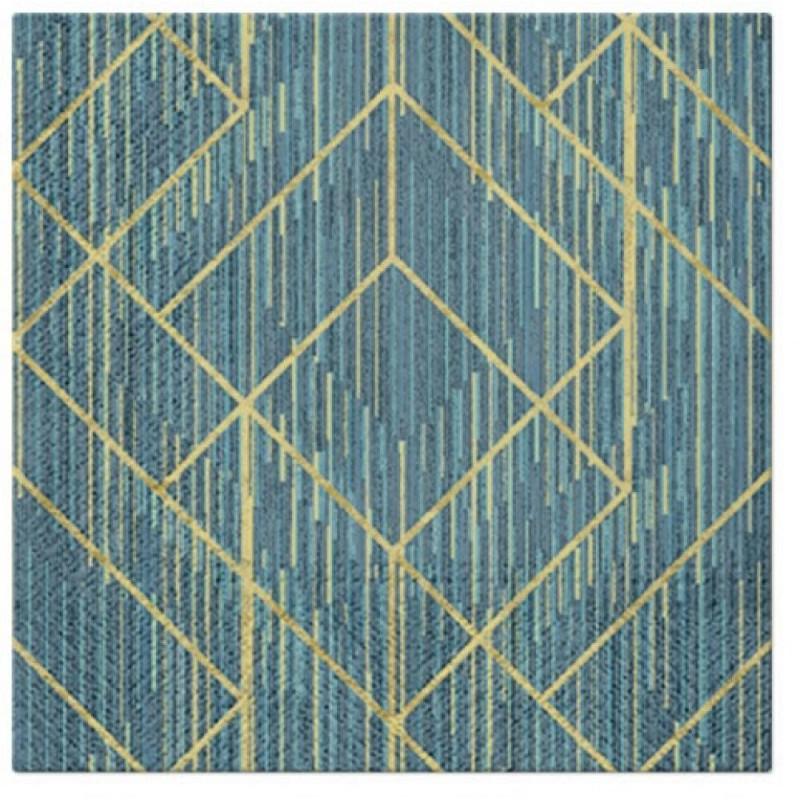 САЛФЕТКИ  33X33CM GEOMETRIC DECO, Paw Decor Collection