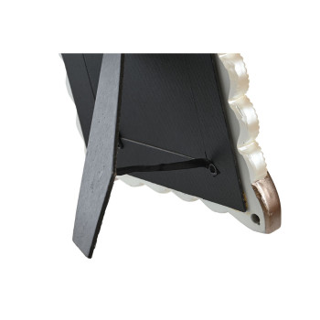 Фото рамка DKD Home Decor 22,8 x 2,6 x 28,6 cm Стеклянный Медь Белый Смола романтик